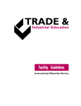 Trade & Industrial Education Facility Guidelines