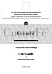 User Guide & Installation Instructions