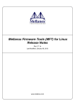 Mellanox Firmware Tools (MFT) Release Notes for Linux.book