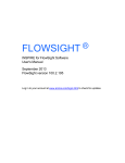 FlowSight user manual