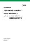 startWARE-GHS-VR4181A, startWARE-WinCE
