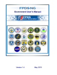 V1.4 User Manual - Federal Procurement Data System