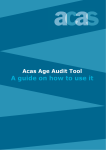 Acas Age Audit Tool User Guide
