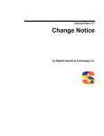 Suprtool/Open Change Notice