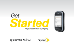 Getting Started - Sprint Support