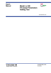 Model LL100 PC-based Parameters Setting Tool