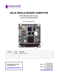 Helix User Manual - Diamond Systems Corporation
