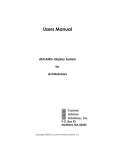 Users Manual - Custom Advisor Solutions, Inc
