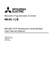 MELSEC iQ-R Temperature Control Module User`s Manual (Startup)