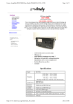Small / Only 4.5kg 1.8 to 14Mhz 300W to 500W