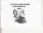ACTION CAMCORDER USER MANUAL .G
