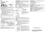 fx2n-485-bd,user`s guide