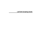 LabTalk Script Guide