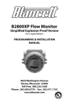 Blancett B2800 Explosion Proof Manual (Simplified) PDF