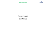 Farmers Impact User Manual