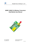 SRWF-1028(V1.5) Wireless Transceiver Data Module User Manual