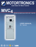 MVC4 User Manual 10 - 13.8 kV