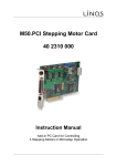 M50.PCI Stepping Motor Card 40 2310 000 - Qioptiq Q-Shop