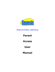 Parent Access User Manual - Bound Brook School District