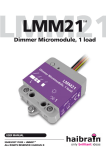 Marmitek LMM21 user manual