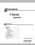 219941R8 F-SS User Manual