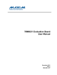 78M6631 Evaluation Board User Manual
