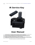 IR Service Key User Manual