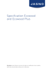 JASNO SalesGuide Ecowood 2014-1_UK.indd