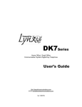 Lynx DK7 User Guide English - TransTel Communications, Inc