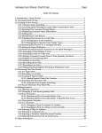 Autologue User`s Manual - Point Of Sale Page i Table Of Contents 3