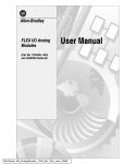 1794-6.5.2, FLEX I/O Analog Modules User Manual