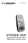 iFINDER PhD Owners Manual