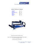 MatCam® WaterJet User Manual