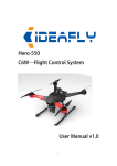 Hero-550 C6W—Flight Control System User Manual v1.0