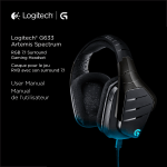 Logitech® G633 Artemis Spectrum User Manual Manuel de l`utilisateur