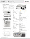 CP-X417 series