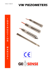 Vibrating Wire Piezometer - Manual