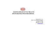 Installation Manual and User Manual for BYD
