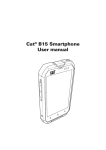 Cat® B15 Smartphone User manual