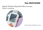 Digital Mobile Magnifier / Microscope