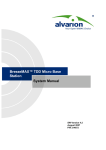 BreezeMAX Micro BST, Ver.4.2 TDD - System Manual