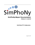 SimPhoNy-Mayavi Documentation