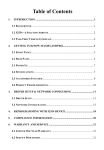 Table of Contents