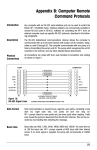 Appendix B: Computer Remote Command Protocols