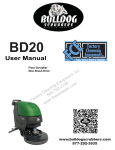 Revised BD20 Manual.indd - Factory Cleaning Equipment