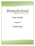 SharpSchool User Manual - Kenilworth Public Schools