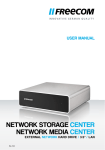 network storage center network media center