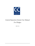 CDS User Manual – Pledgee