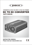 DC TO DC CONVERTER