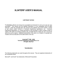 WinSteam User`s Manual